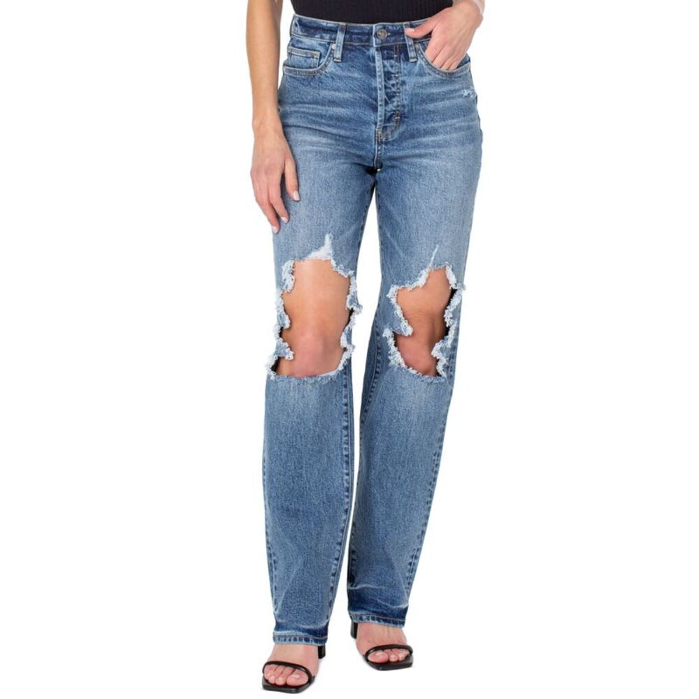 Earnest Sewn Womens Parker 90s Full Length Denim Jeans